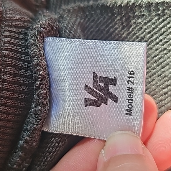 YOUNGLA Olive Green Drawstring Joggers Sweatpants Small Velcro Ankle Straps - Picture 7 of 8